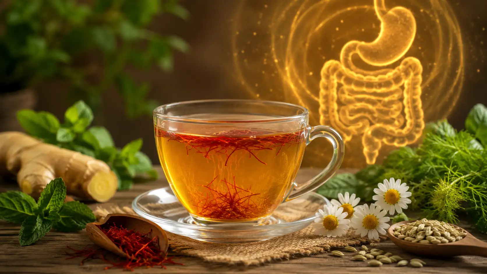 Saffron for Gut Health: Benefits, Digestion & Microbiome Research
